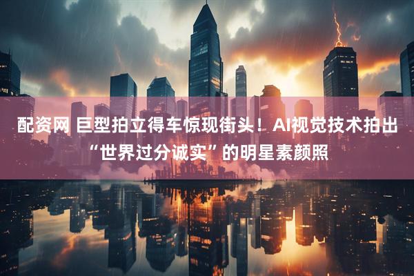 配资网 巨型拍立得车惊现街头！AI视觉技术拍出“世界过分诚实”的明星素颜照